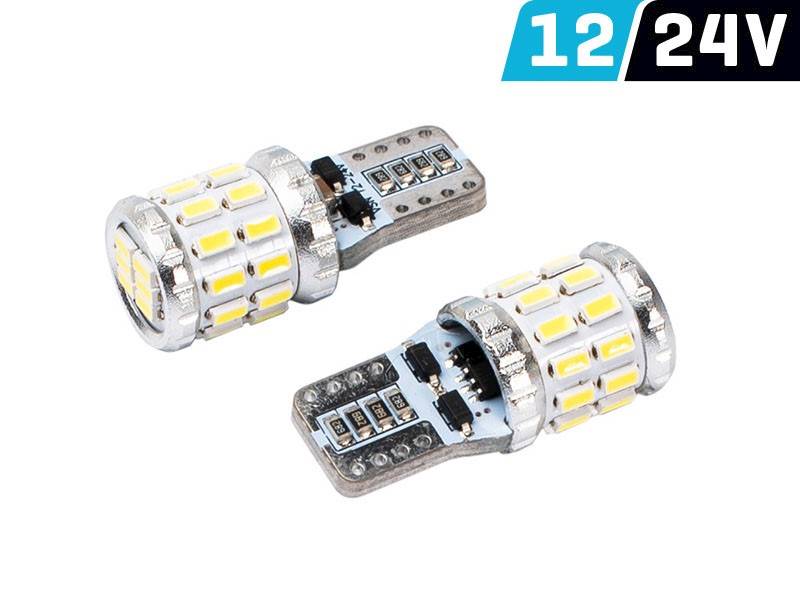 Ż.VISION 12/24V LEDx 24 W5W T10 CANBUS 