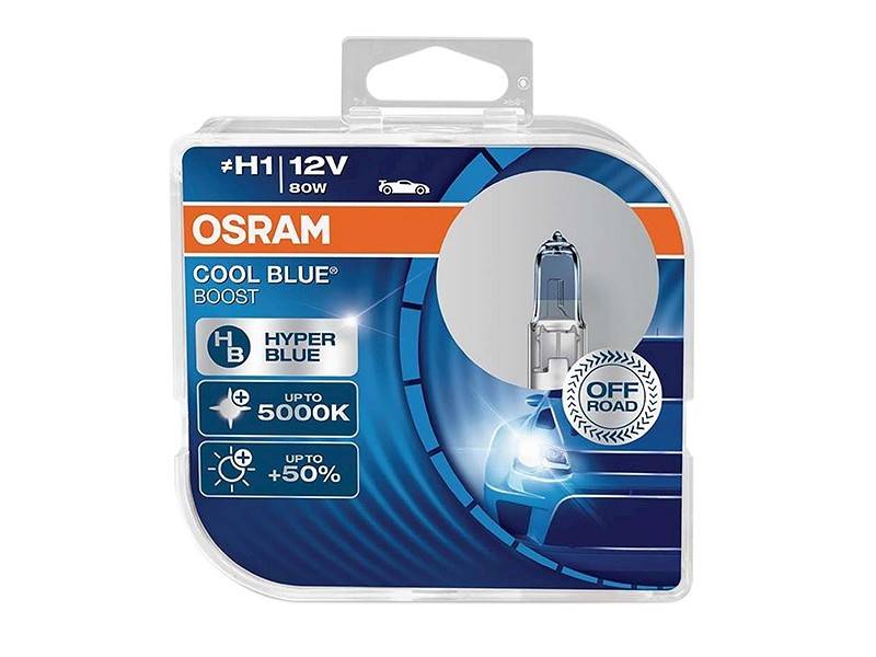 Ż12V H 1  80W P14,5s OSRAM COOL BLUE BOOST +50%