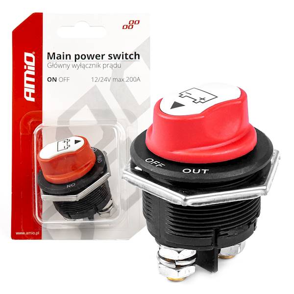 ODŁĄCZNIK PRĄDU 12/24V max 200A