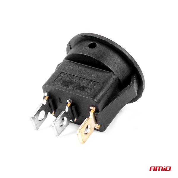 PRZEŁĄCZNIK KLAWISZ.BU09 12/24V 20A podś.okr.żółt 