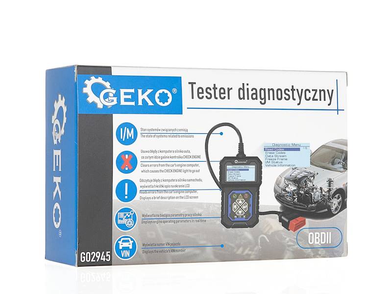 TESTER DIAGNOSTYCZNY OBDII T31
