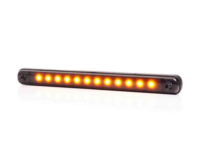 2342 W276 BLACK l.obrys.bok 12 led długa