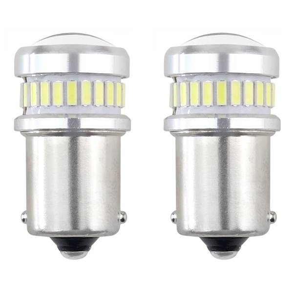 Ż12/24V LEDx24 +6 SMD BA15s CANBUS R10W 2szt