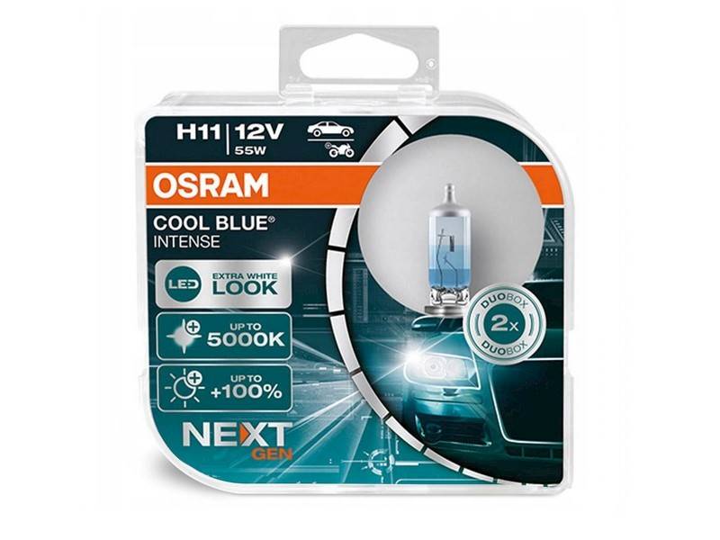 Ż12V H11 55W PGJ19-2 OSRAM 