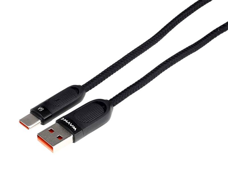 KABEL WAYME ład.i synch.180cm USB/USB-C .spirala
