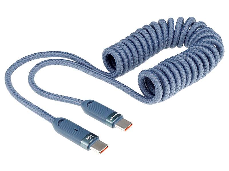 KABEL WAYME ład.i synch.180cm USB-C/USB-C .spirala