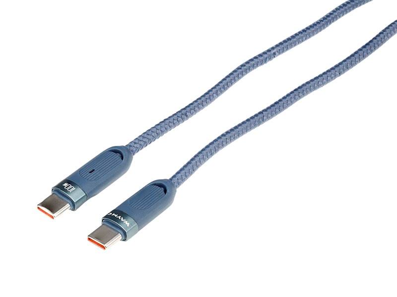 KABEL WAYME ład.i synch.180cm USB-C/USB-C .spirala