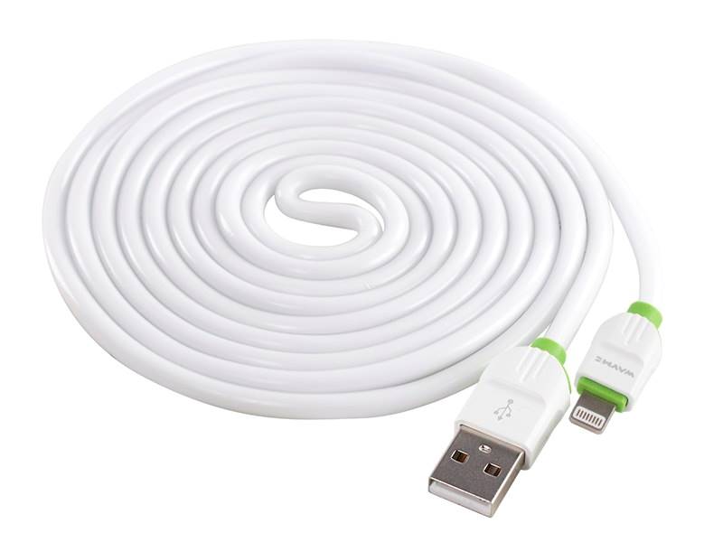 KABEL WAYME ład.i synch.200cm USB/ Lightining sili