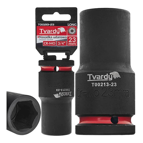 NASADKA 23mm 3/4" sześciokatna udar dł CR-MO