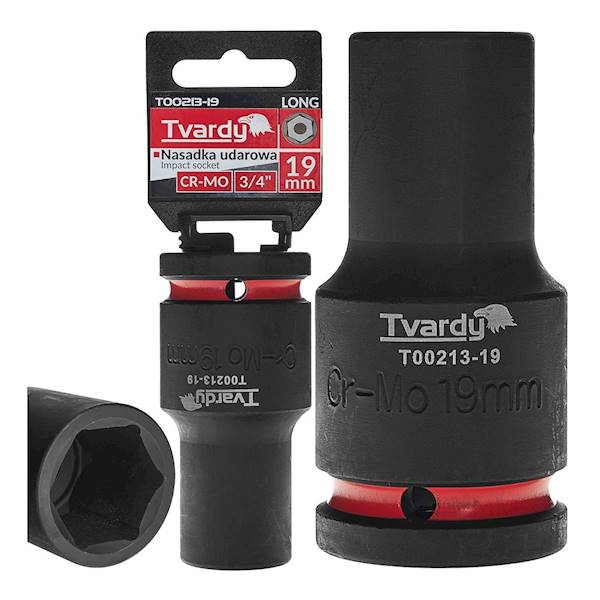 NASADKA 19mm 3/4" sześciokatna udar dł CR-MO