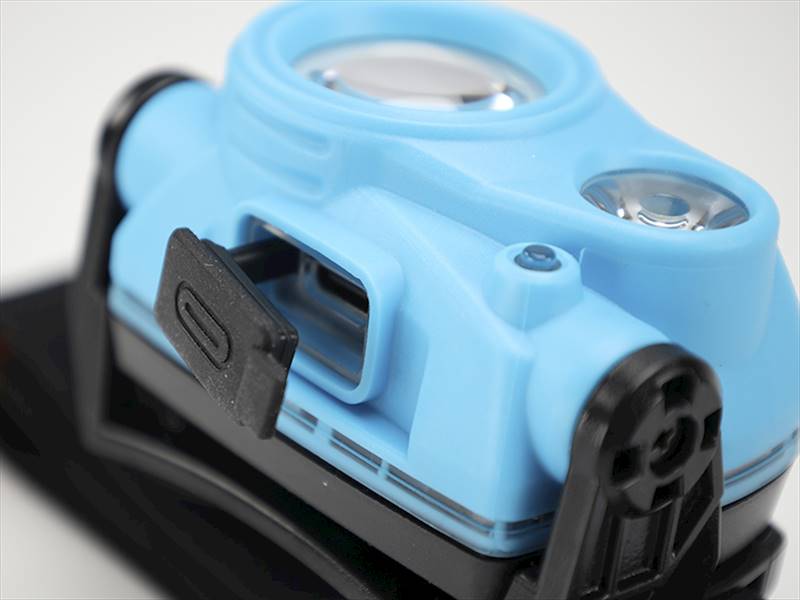 LATARKA LED czołowa 3W 400lm+2W 200lm