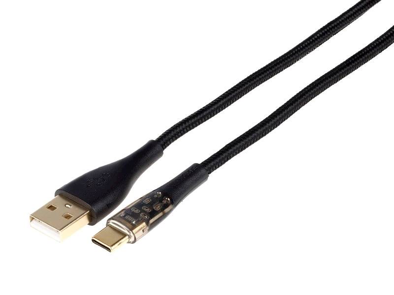 KABEL WAYME ład.i synch.120cm USB/USB-C w oplo.