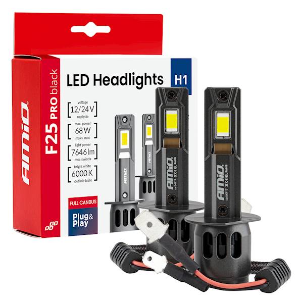 Ż.12/24V LED H1- 6000K 68W 7646lm