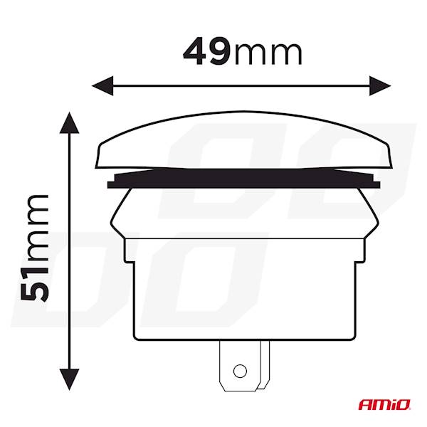 ŁADOWARKA do zabudowy USB+USB 3,0 12/24V