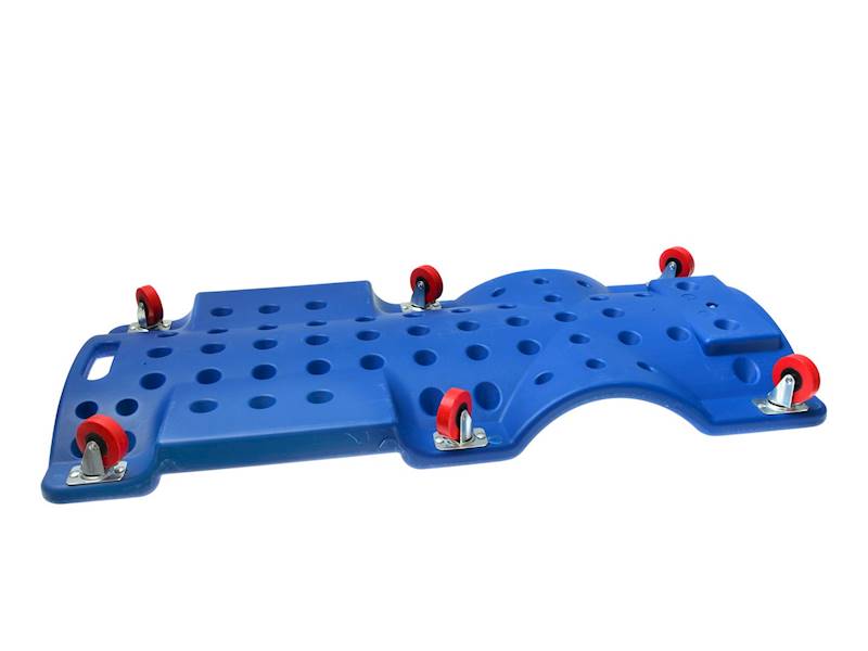 WÓZEK WARSZT.6-koł.plast.niebieski 40" 