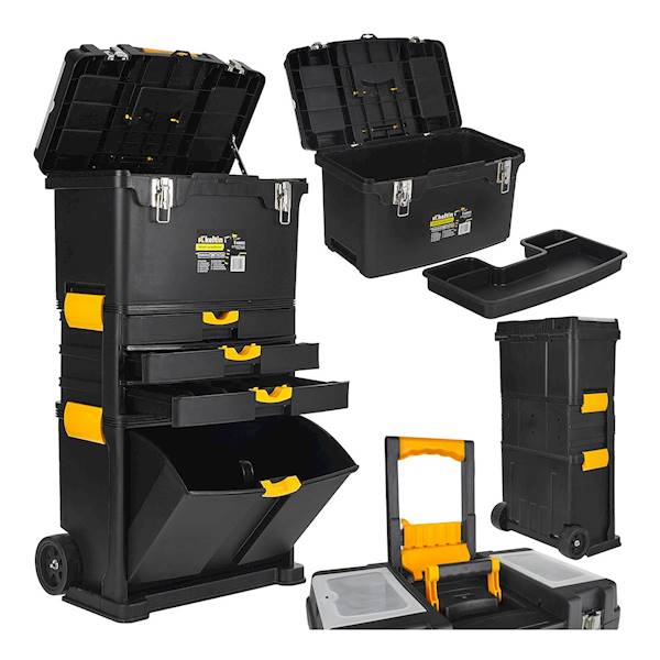 WÓZEK NARZĘDZIOWY Z ORGAN.4 SZUF.PLAST.