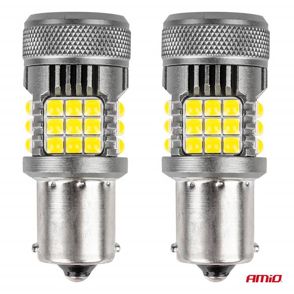 Ż12/24V LEDx36 SMD BA15s P21W R10W CANBUS PRO 