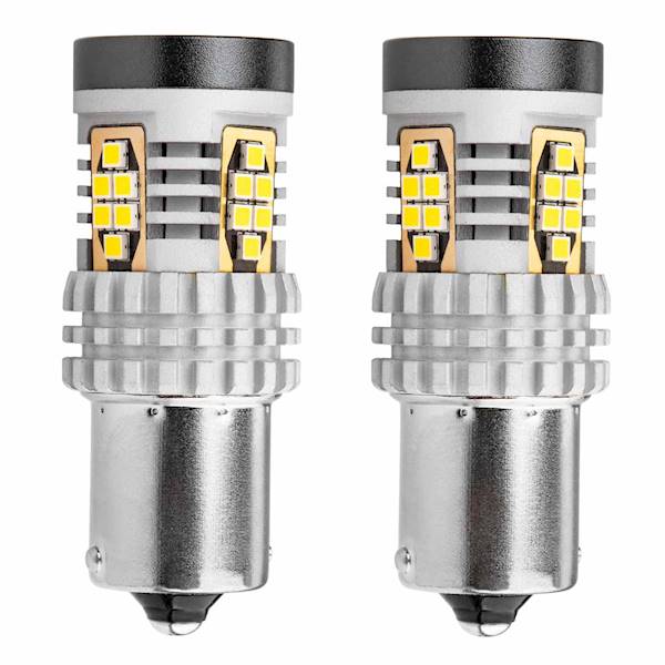 Ż12/24V LEDx24 SMD BA15s P21W R10W CANBUS