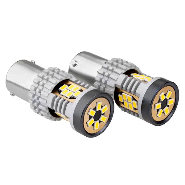Ż12/24V LEDx24 SMD BA15s P21W R10W CANBUS