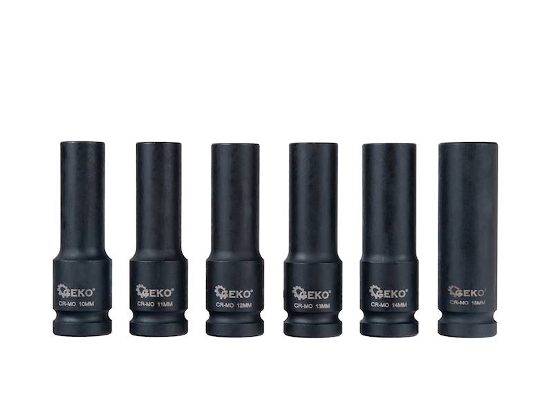 KLUCZE -zest. 11-el.nasad.udar.1/2" 10-24mmCR-MO
