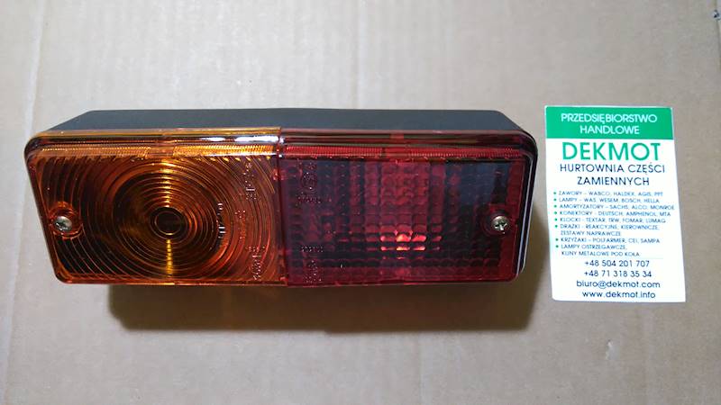 lampa zespolona tylna URSUS, MFP, MTZ, przyczepa, 