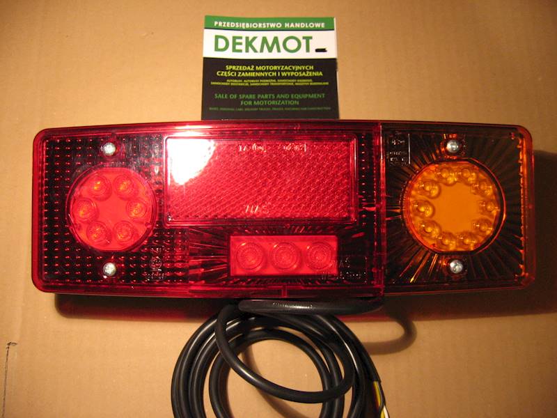 lampa tylna zespolona LED 12-24V, WE551dL 