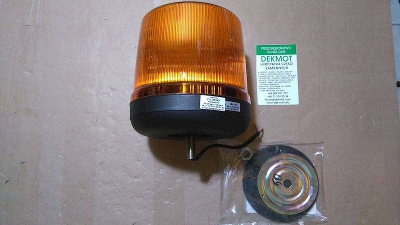 lampa błyskowa pomarańczowa LED kpl.