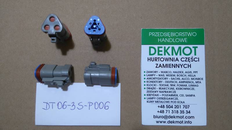 terminator żeński DT 3 PIN - EU17-4T-R117