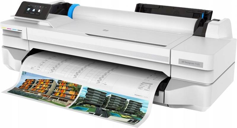 Ploter HP DesignJet T125 24"