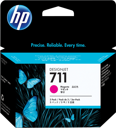 HP 711 magenta 28 ml CZ135A