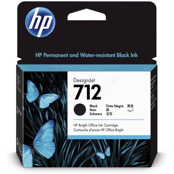 HP 712 black 80ml 3ED71A
