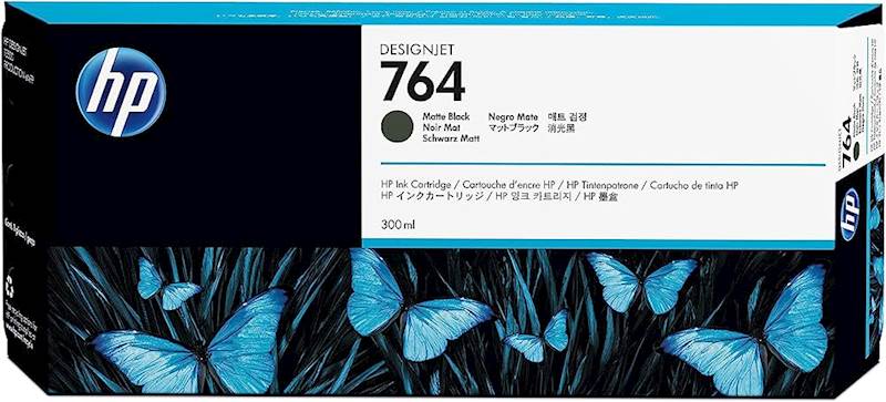 HP 764 Matte Black 300ml C1Q16A atrament dużej poj