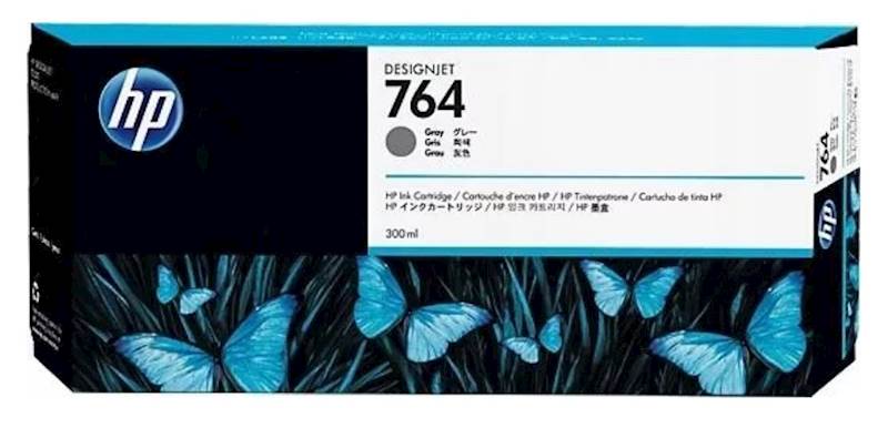 HP 764 Gray 300ml C1Q18A atrament dużej poj.