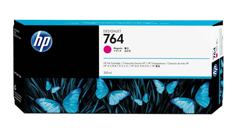 HP 764 Magenta 300ml C1Q14A atrament dużej poj.