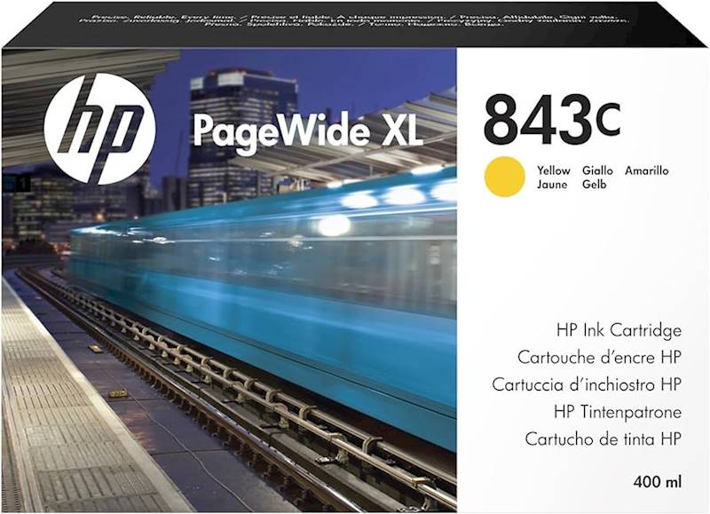 HP 843 PWXL YELLOW ink 400ml C1Q68A