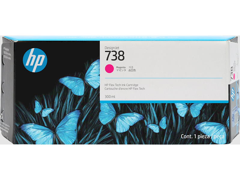 HP 738 Magenta 300ml 676M7A HP T850 T950