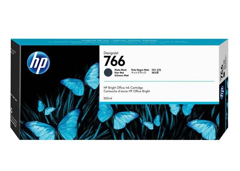 HP 766 Matte Black 300ml P2V92A