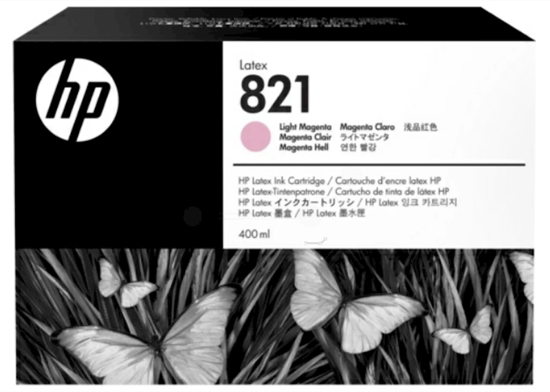 HP 821 ink 400 ml Light Magenta G0Y91A