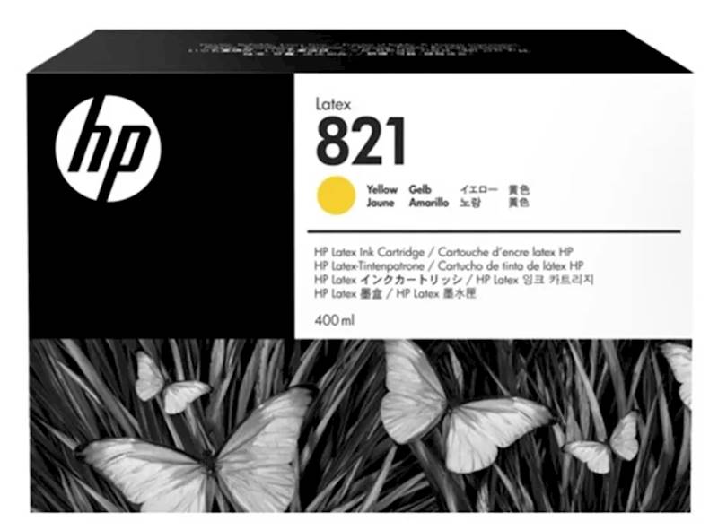 HP 821 ink 400 ml  Yellow G0Y88A
