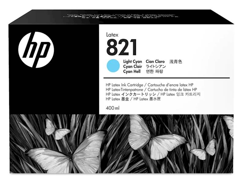 HP 821 ink 400 ml Light Cyan G0Y90A