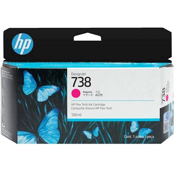 HP 738 Magenta 130ml 498N6A HP T850 T950