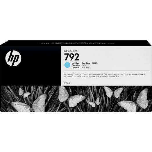 HP 792 wkład atramentowy Latex jasny błękitny 775 