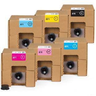 HP 871C atrament LATEX 3L G0Y84C light magenta