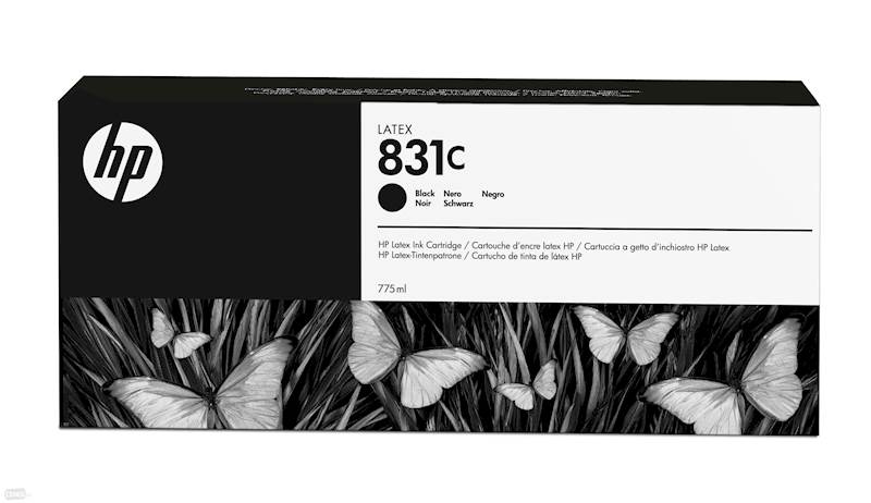 HP 831C 775ML BLACK LATEX CZ694A