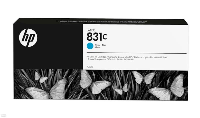 HP 831C 775ML CYAN LATEX CZ695A