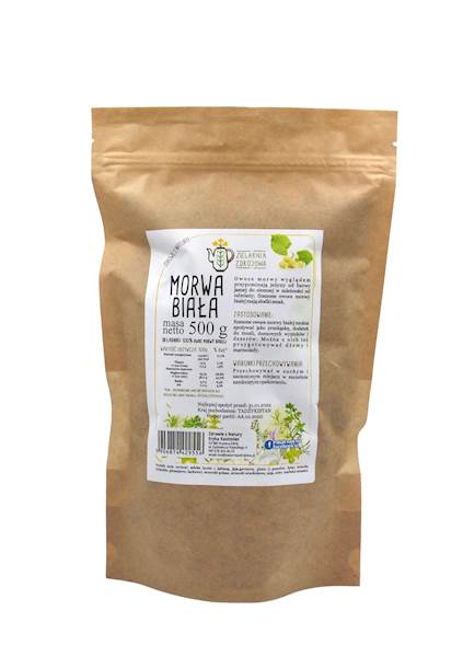Morwa biała owoc 500g