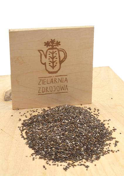 Nasiona chia - szałwia hiszpańska 200g
