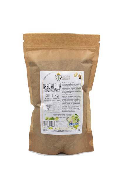 Nasiona chia - szałwia hiszpańska 1kg