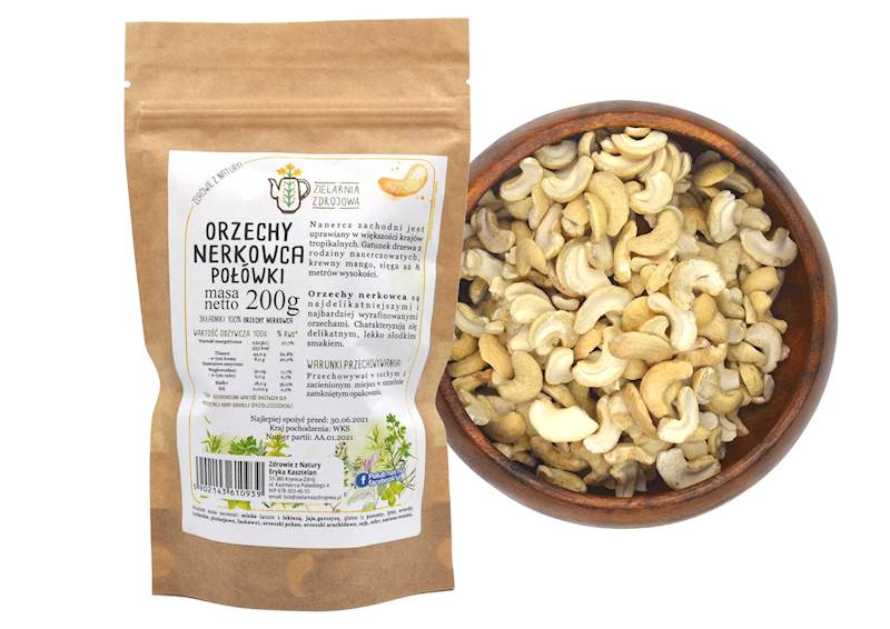 Orzech nerkowca połówki 200g