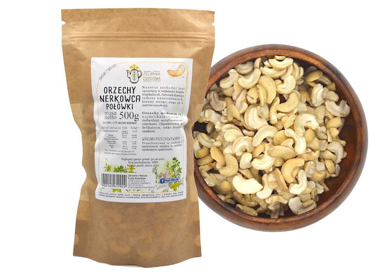 Orzech nerkowca połówki 500g